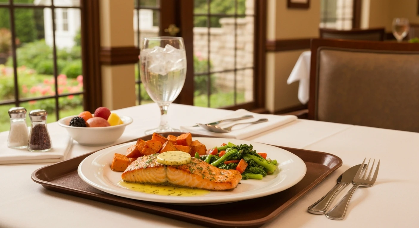 Alimentation des personnes agees en etablissement